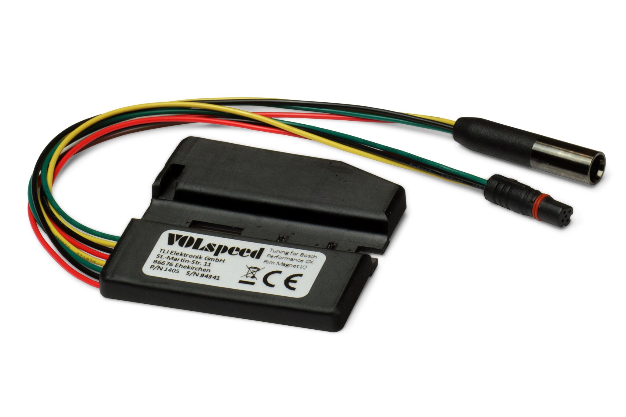 VOLspeed E-Bike Tuning voor Bosch Performance Line CX met velgmagneet